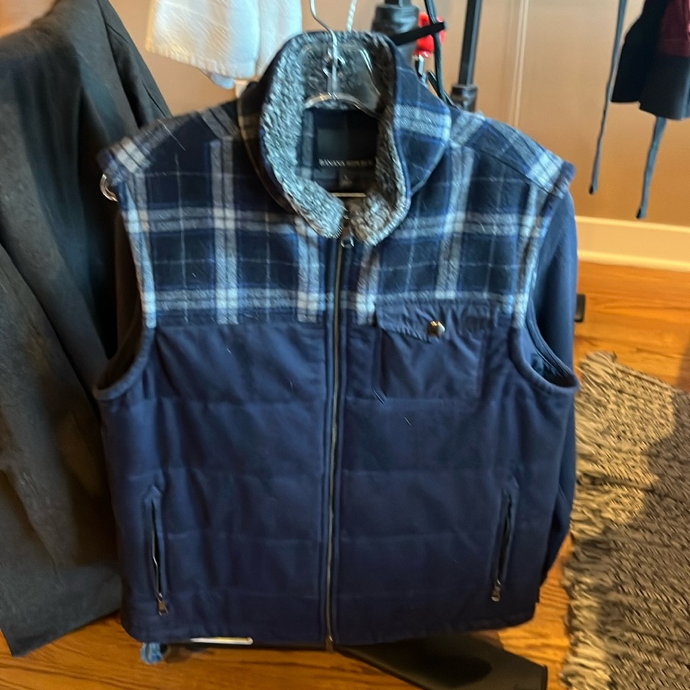 Banana Republic Large Navy Vest